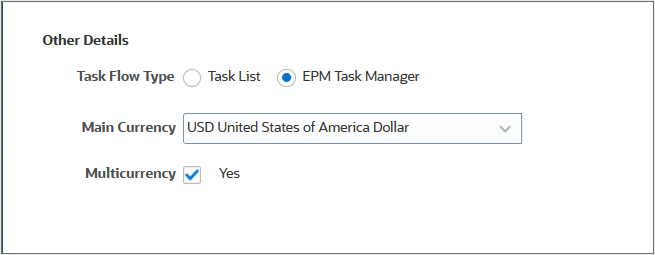 Multicurrency selections